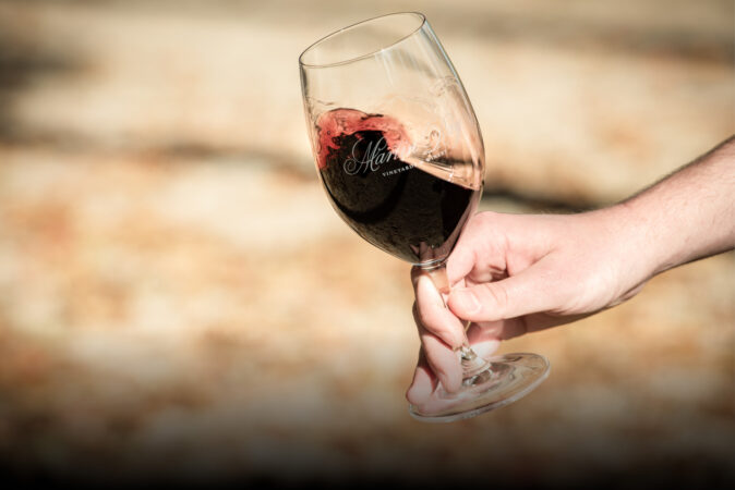Cabernet Swirl. Gradient
