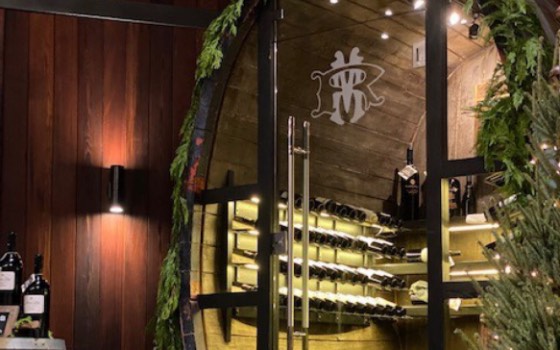 Martin Ray wine cellar